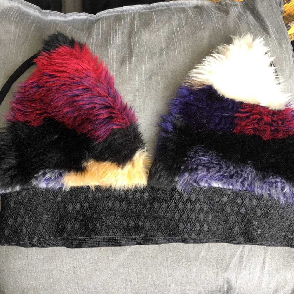 Faux Fur Bralet